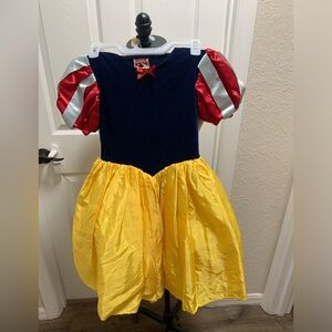 Vintage Mickey Inc Walt Disney Snow White Dress Costume girls size L
